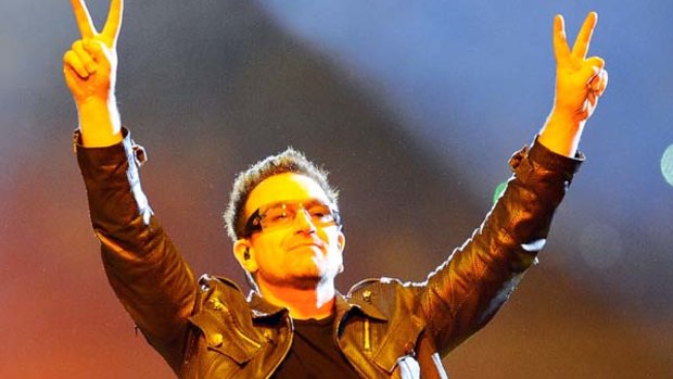 Scott Morrison quoted Bono, the lead singer of Irish band U2, in 2008.