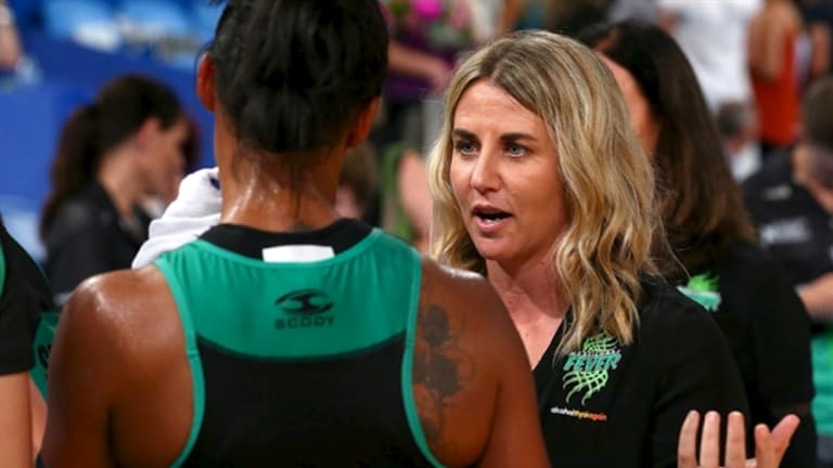 West Coast Fever coach Stacey Marinkovich.