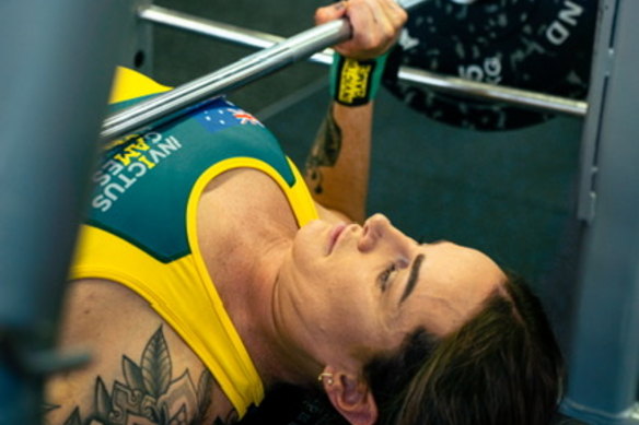 Brooke Mead will compete in powerlifting at the Invictus Games.