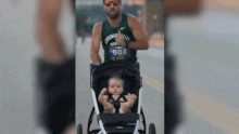This dad shattered the mile record for pushing a pram. 