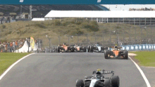 Oscar Piastri’s overtake after the restart.