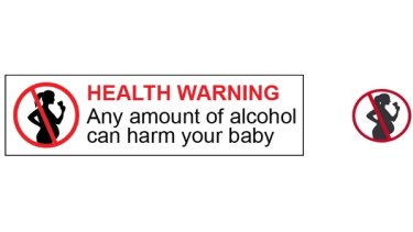 FSANZ recommended this new label warning of the risks of drinking during pregnancy, but industry is lobbying heath and food ministers to reject it. 
