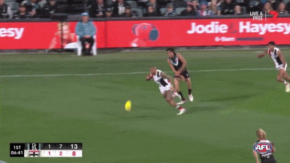 AFL LIVE: Port’s Aliir subbed out in Adelaide after sling tackle
