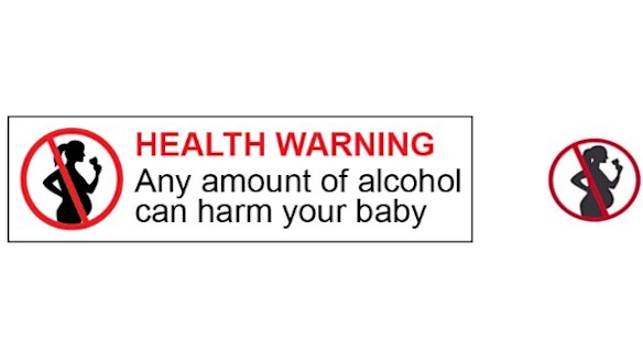 FSANZ recommended this new label warning of the risks of drinking during pregnancy, but industry is lobbying heath and food ministers to reject it. 