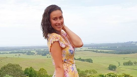 Taylor Winterstein, wife of NRL player Frank Winterstein.