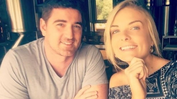 Erin Molan and her fiancé Sean Ogilvy postponed their wedding after discovering they were expecting.  