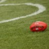 A person is in critical condition in hospital after an incident at a football game in Lalor on Saturday.