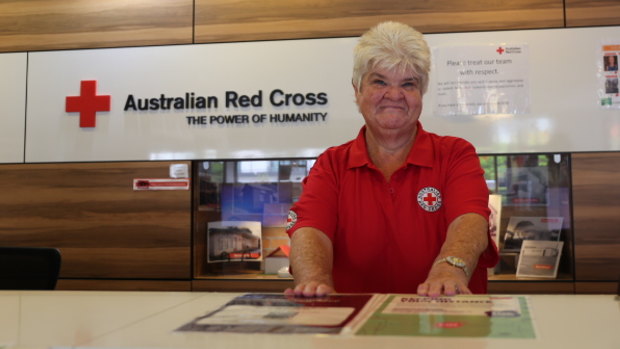 Keryn Auld is the Australian Red Cross’s longest-serving worker.