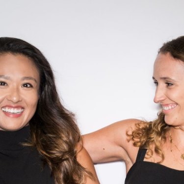 Vera Yan and Kati Santilli, founders of Nimble Activewear.