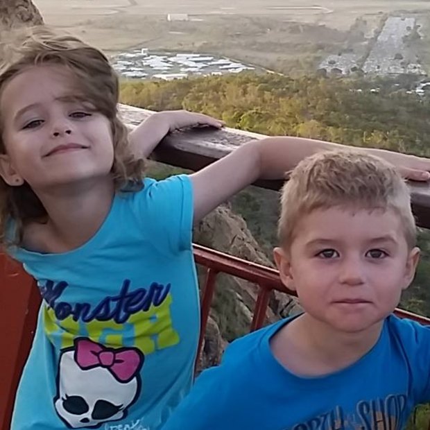 Nyobi and River Hinder were killed by their father at Mount Isa in 2015. 