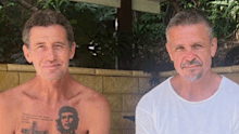 Aaron Nable, left, was 46 when he passed.