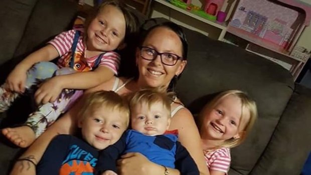 South-east Queensland is mourning the tragic deaths of Hervey Bay mother Charmaine McLeod and her children L-R Aaleyn, 6, Wyatt, 4,  Zaidok, 2 and Matilda, 5. 