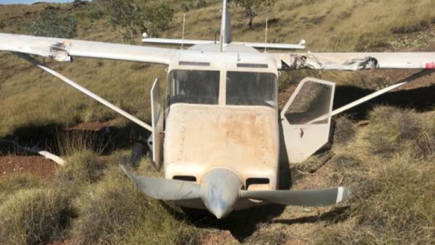 The Gippsland Aeronautics GA-8 Airvan crashed in remote bushland in WA's north west in May 2018.