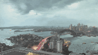 Wild storm whips Sydney, more damaging weather looms