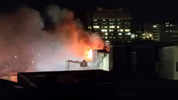 A fire broke out at the Loafers Lodge hostel in the New Zealand capital, Wellington, overnight on Monday into Tuesday. 