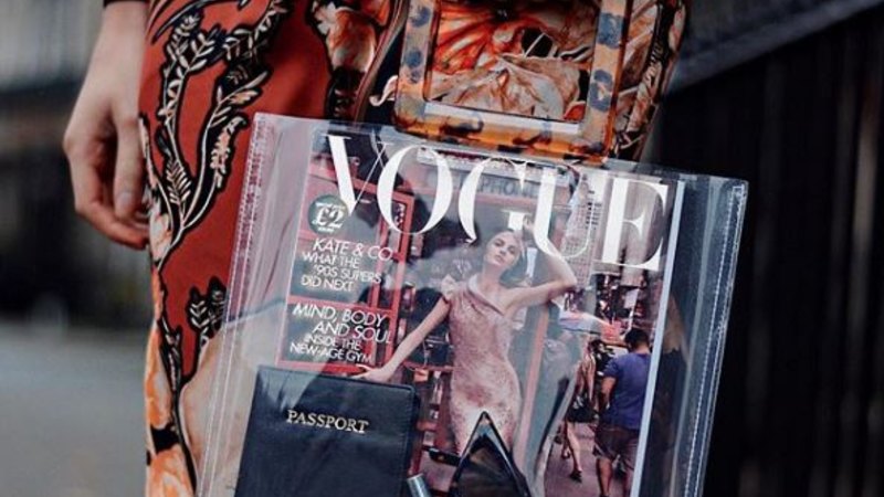 The trouble with the see through bag trend aside from the obvious