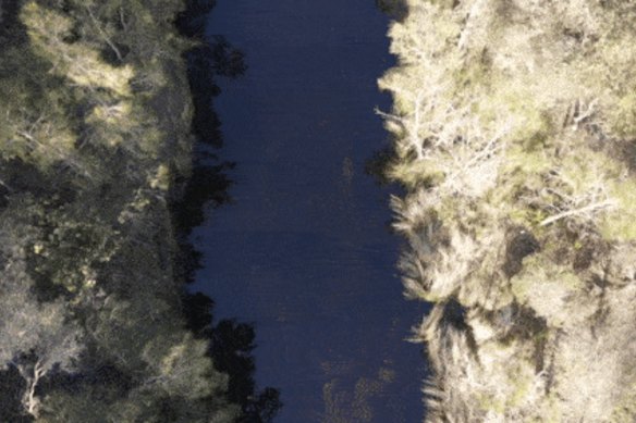 Mary Creek, Wreck Bay.