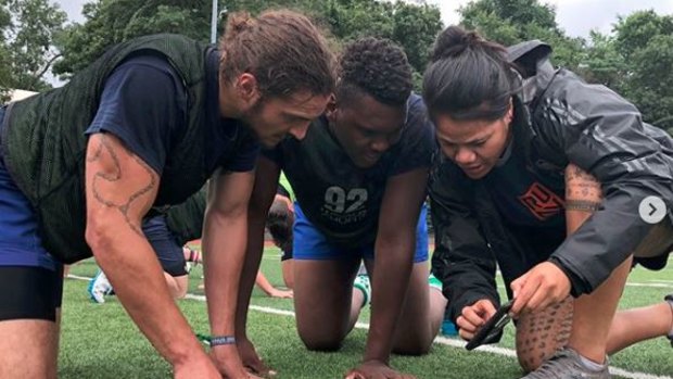 'The game is exactly the same': Gender is no barrier for new assistant coach at Rugby United New York, Tiffany Faaee.