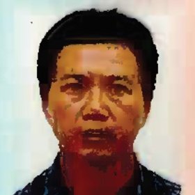 A picture of Ho Anh Dung released by police in their search for him. 