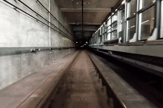 Sydney Metro tunnel.