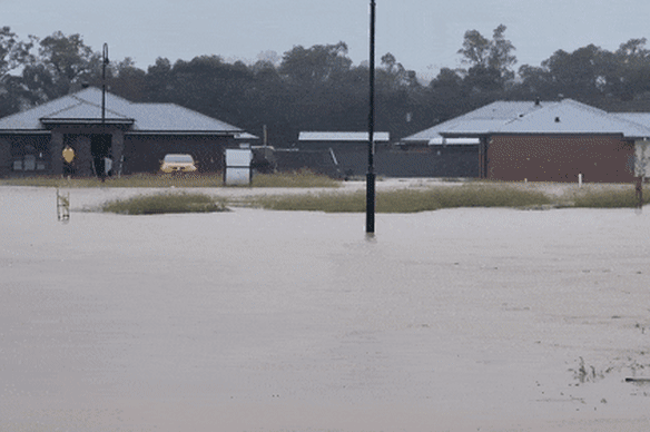 Parts of Victoria are experiencing major flooding. 