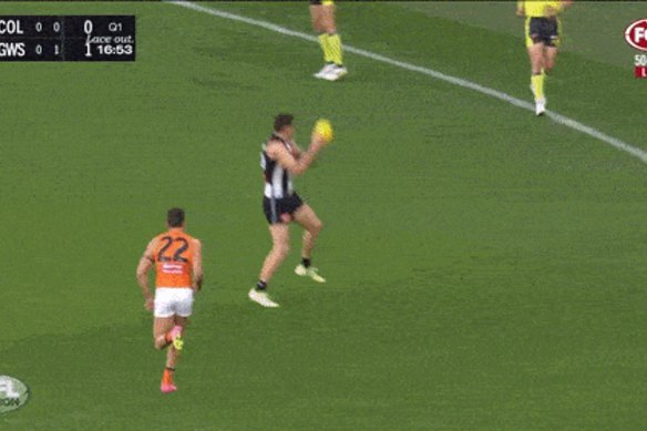 Bobby Hill kicked a miraculous goal against GWS.