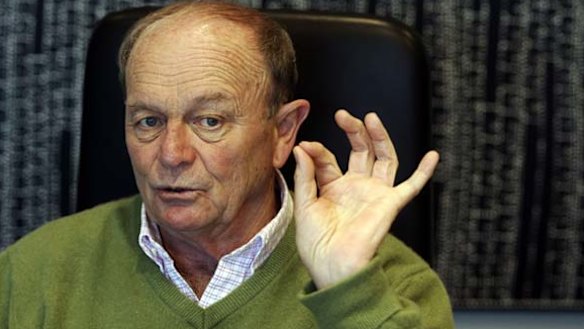 Gerry Harvey said the movement on the site has been "a lot slower" than he would have liked. 