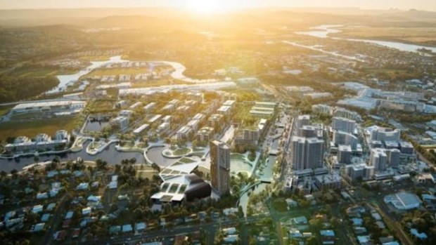Maroochydore could benefit from  investors looking at new growth centres for offices.  