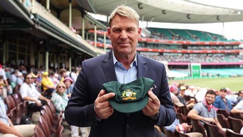 Shane warne baggy green sale Clearance