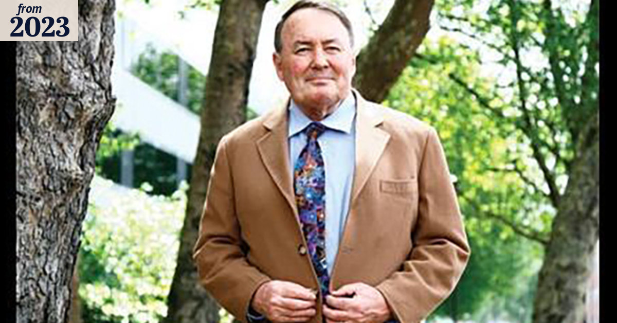 A visionary politician with a passion for climate change policy