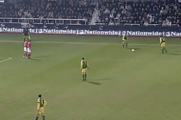 Tony Popovic’s opening goal for Australia.