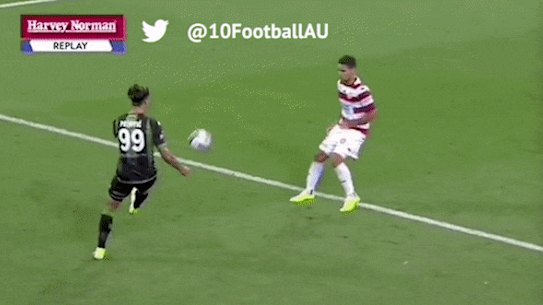 Ben Garuccio during A-league match