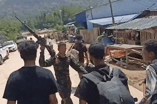 Myanmar scam compounds