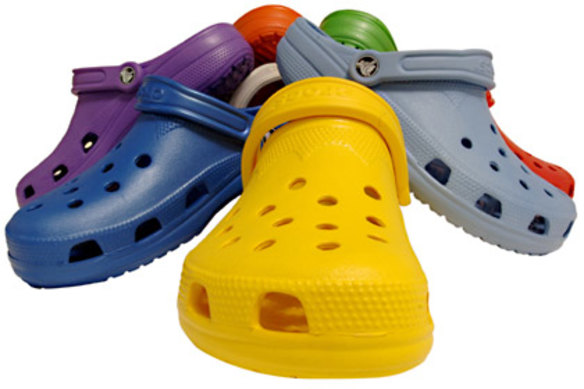 Crocs: a fashion crime. 