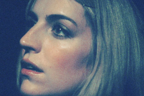 Sally Seltmann, pictured on the cover of 2010's Heart That's Pounding album, which she played  at the Lansdowne Hotel.