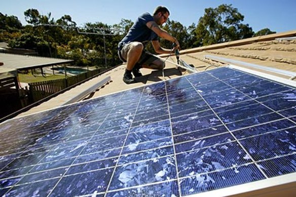 The popularity of solar power is booming in Queensland.