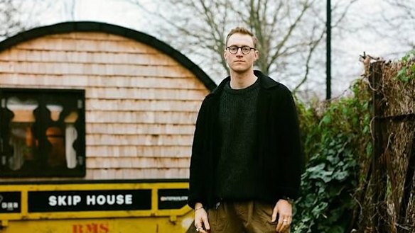 London man lives in skip to save money on housing