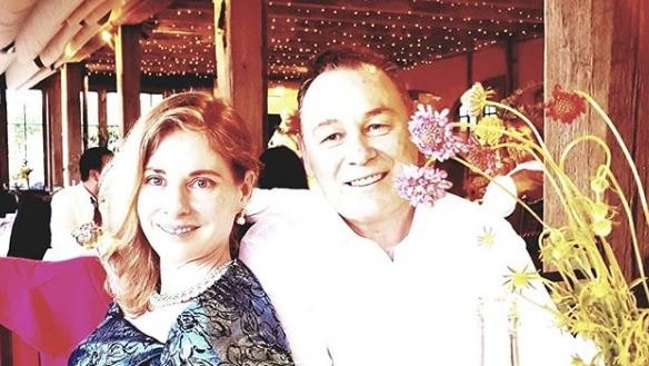 Mark Bryers pictured with partner Catrina Bleicher. The couple's property in Cammeray is the subject of a proceeds of crime order.