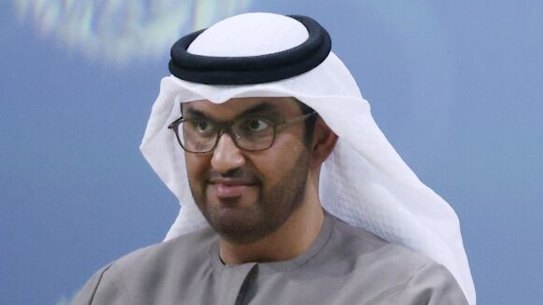 Dr Sultan Ahmed Al Jaber, chief executive officer of Abu Dhabi National Oil Co. and COP28 President.