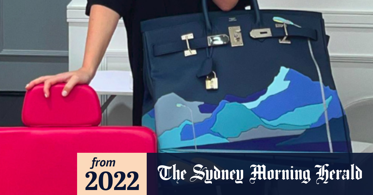 Roxy Jacenko clutches onto 'new navy' Hermes Birkin bag
