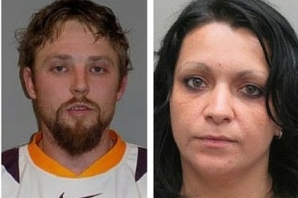 The victims: Cory Breton and Iuliana Triscaru.