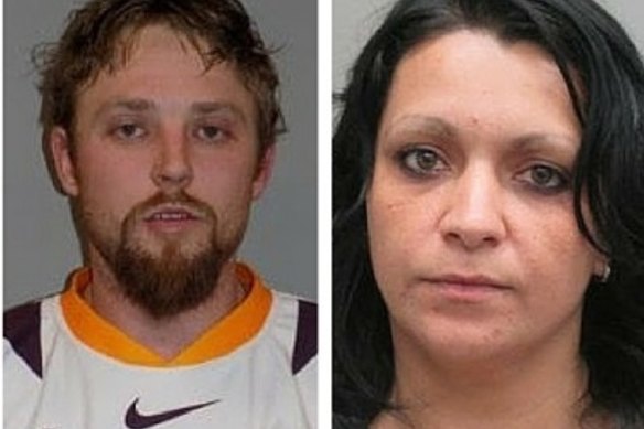 The victims: Cory Breton and Iuliana Triscaru.