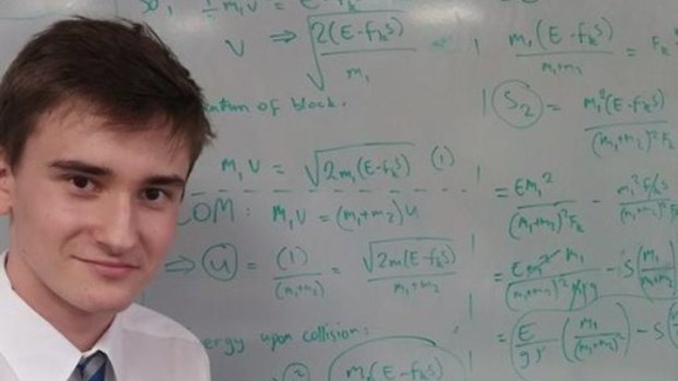 Ivan Zelich is graduating UQ a year early as the science valedictorian.