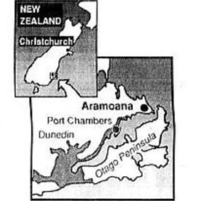 Map printed in The Age on November 15, 1990.