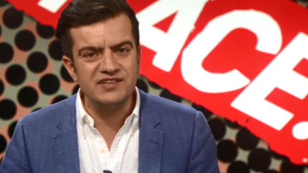 The pilot episode of Sam Dastyari's program Disgrace! aired on Network Ten this week.