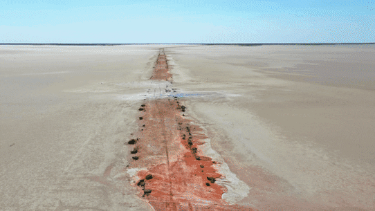 Gulliver’s gas wells on the shores of King Sound. 