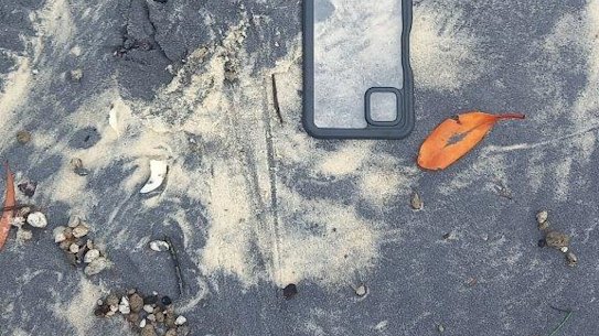 A two-metre crocodile has been spotted at Inskip Point, near Rainbow Beach in Queensland, which is further south than normal.