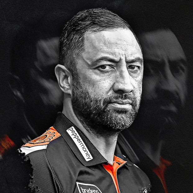 Laying down the law … Benji Marshall