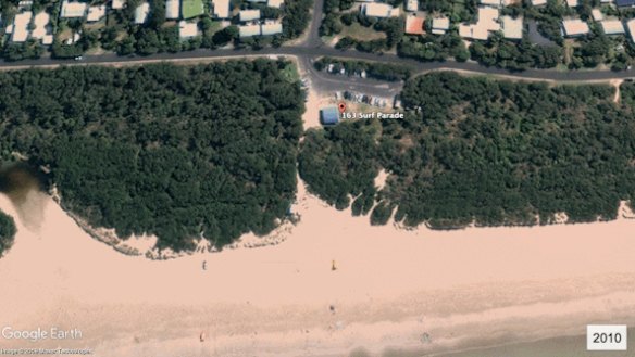 Australia's coastline has already seen significant areas of retreat in recent years, such as at Inverloch, in Victoria.