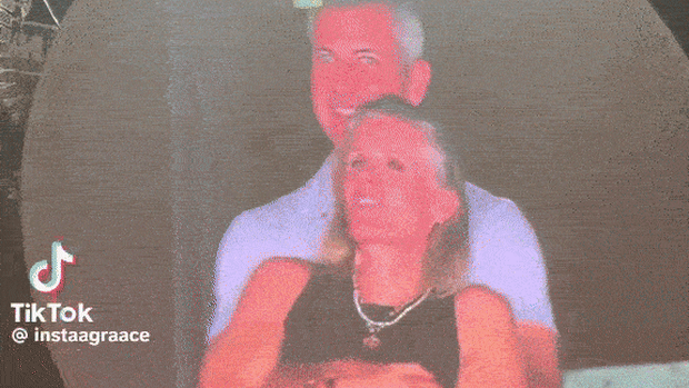 Nowhere to hide: Astronomer chief executive Andy Byron and chief people officer Kristin Cabot, scrambled to hide their faces at a Coldplay concert.